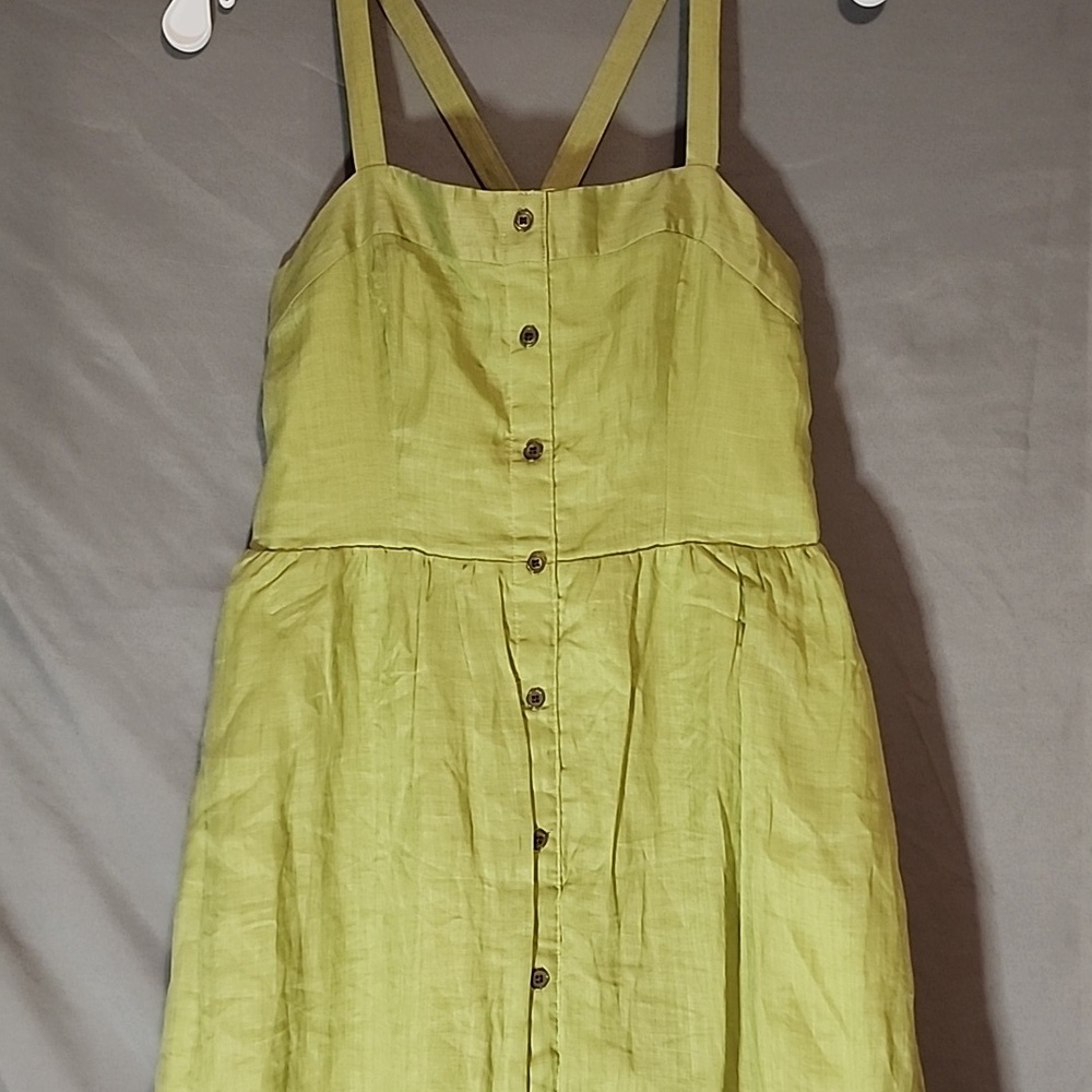 Banana Republic NWT Green Dress - Picture 2 of 8